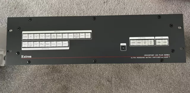 Extron Crosspoint 450 Plus 8x8 RGB Audio Video Switcher