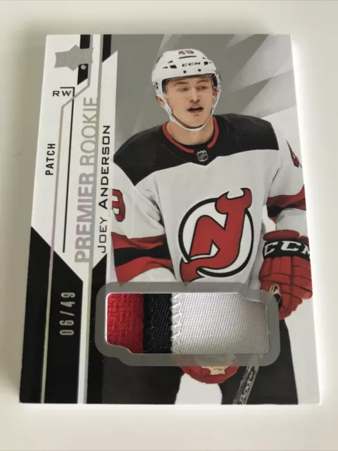 Carta NHL, Joey Anderson, Rookie Patch xx/49, SPGU 2018-19, Devils