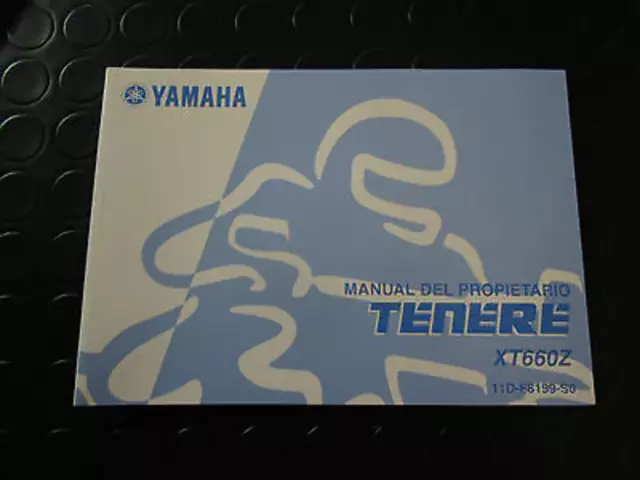 Manuale D'uso E Manutenzioneoriginale Yamaha In Lingua Spagnola Per Xt 660 Z