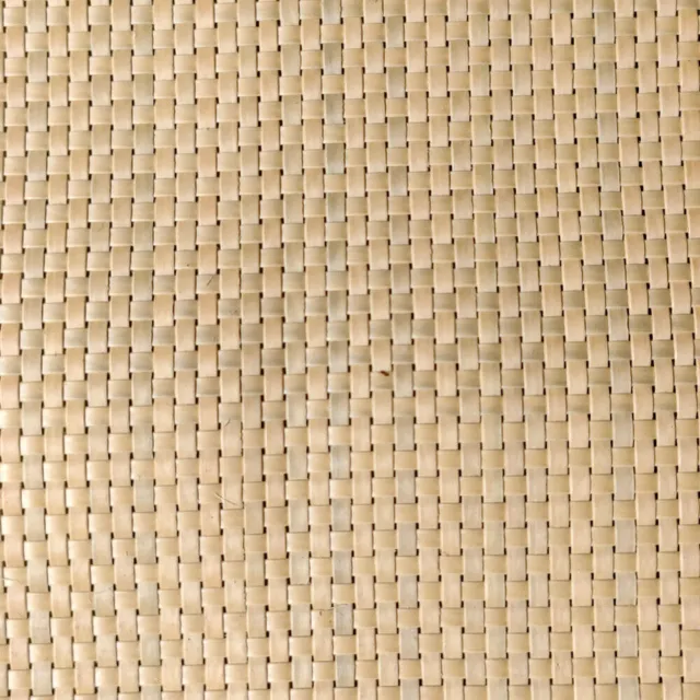 Tejer plástico ratán caña tejer hojas material para reparación muebles artesanía