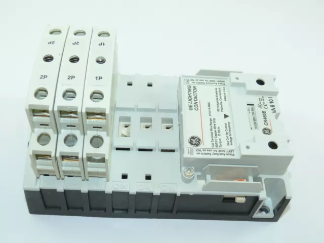 GE CR463L50AJA Electricity Held Lighting Contactor 120v Coil 5 N.O. Poles NEW