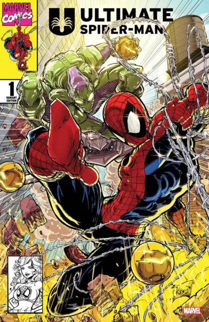ULTIMATE SPIDER-MAN #1 (KAARE ANDREWS EXCLUSIVE VARIANT) COMIC BOOK ~ Marvel