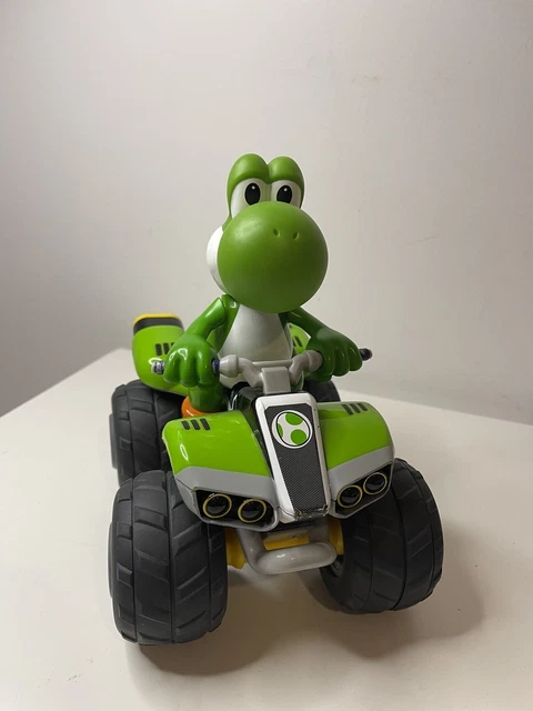 Carrera RC Mario Kart Yoshi – Quad 1:40 – 2,4 GHz – Pour Courses à La Maison