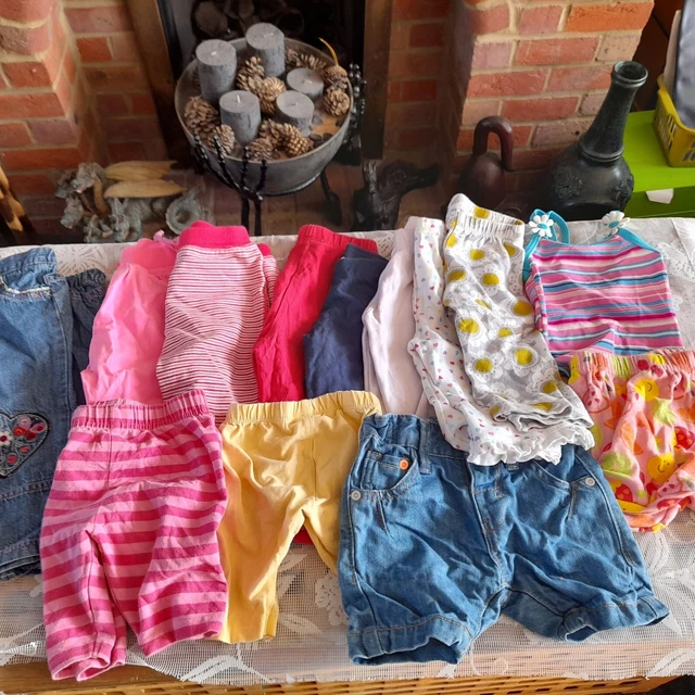 Mixed Bundle of baby Girls Clothes age 6-9 months  22 Items 3