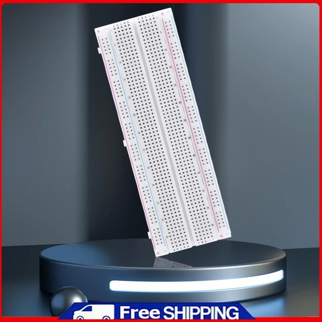 MB-102 Solderless Breadboard – 830 Tie Points For Arduino & Electronics Prototyping 9 thumbnail image