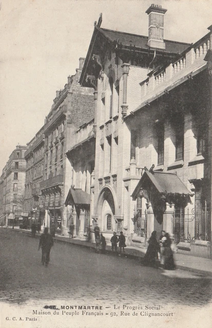 CPA PARIS 18e - Escalier dans le Maquis (59994