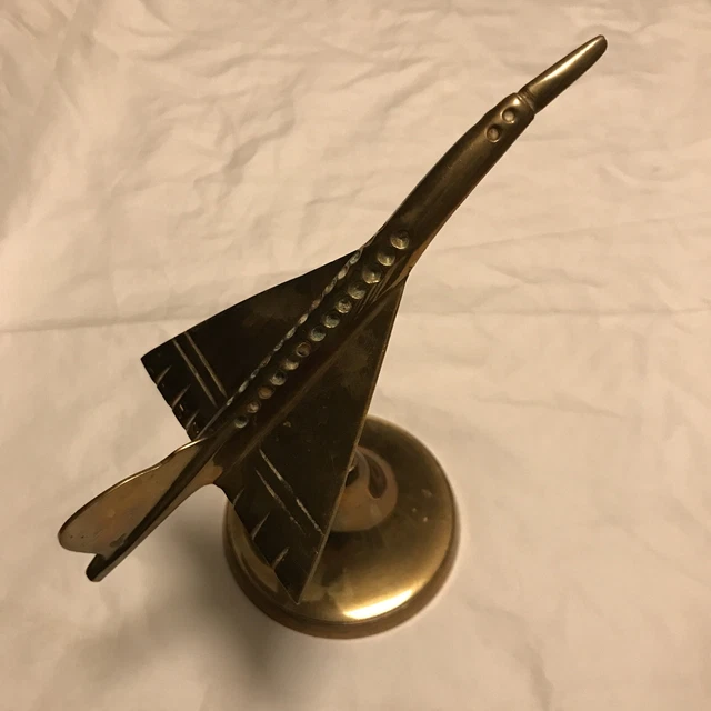 Concorde Modell Messing