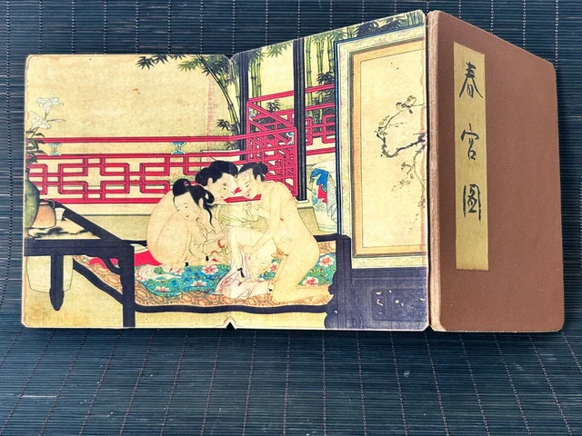 Shunga ancient Painting Britain Body sex old book art Picture album