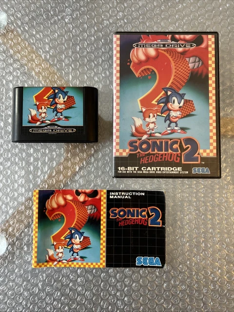 Jeu Vidéo Occasion Très Bon état Jeu Sonic The Hedgehog 2 - Sega Megadrive (Genesis) Version PAL - Complet (boîte, Notice) - Très Bon état Jeux Sonic Switch