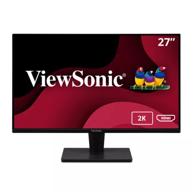 ViewSonic VA2715-2K-MHD 27 Inch 1440p LED Monitor with Adaptive Sync, Ultra-Thin