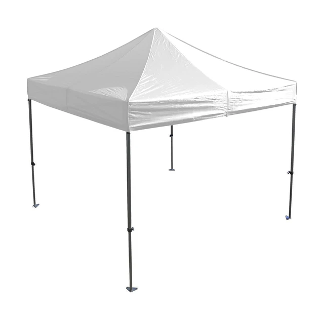 Pavillon Partyzelt Gartenzelt Faltpavillon 3x3m wasserdicht Weiß Premium Plus