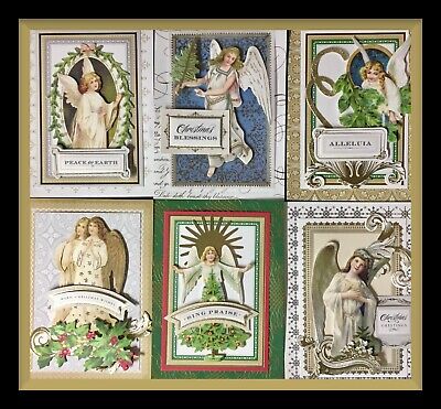Tarjetas ANGELIC de Anna Griffin todo lo que necesitas para hacer 6 hermosas tarjetas