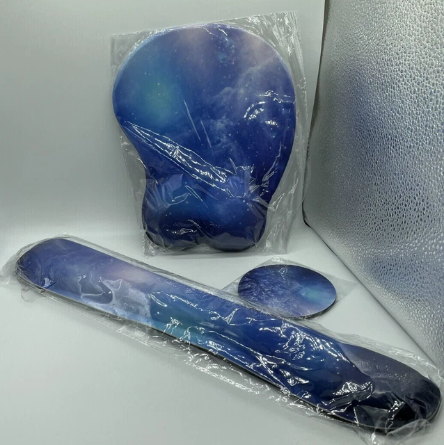 KEYBOARD WRIST REST Pad and Mouse Gel Wrist Rest Support Cushion w