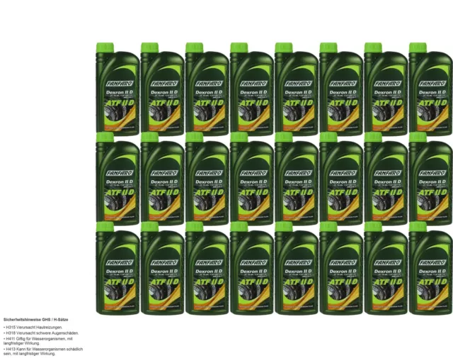 24x1 Litro Original FANFARO Aceite Mecanismo Automático Atf Iid Gear Oil De