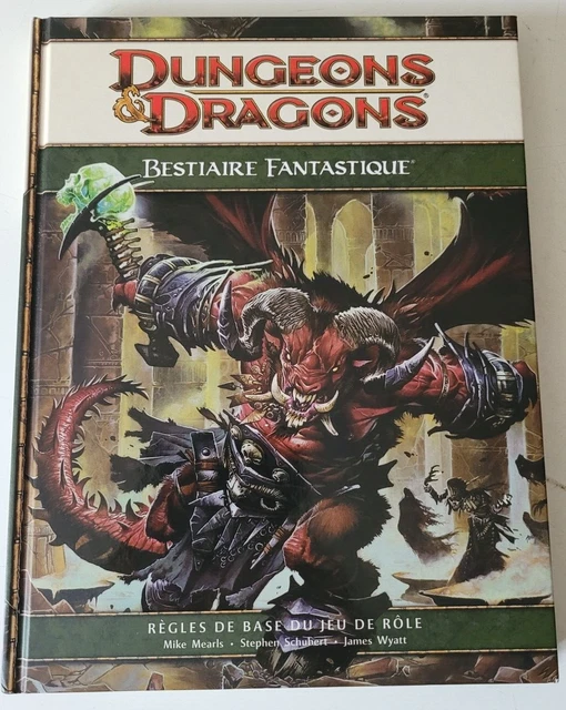 Livre Donjons Et Dragons AD&D 2e édition - Guide Du Maître En Français - Bon état