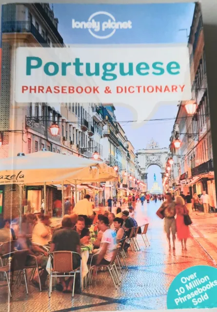 Lonely Planet Portuguese Phrasebook & Dictionary VGCond