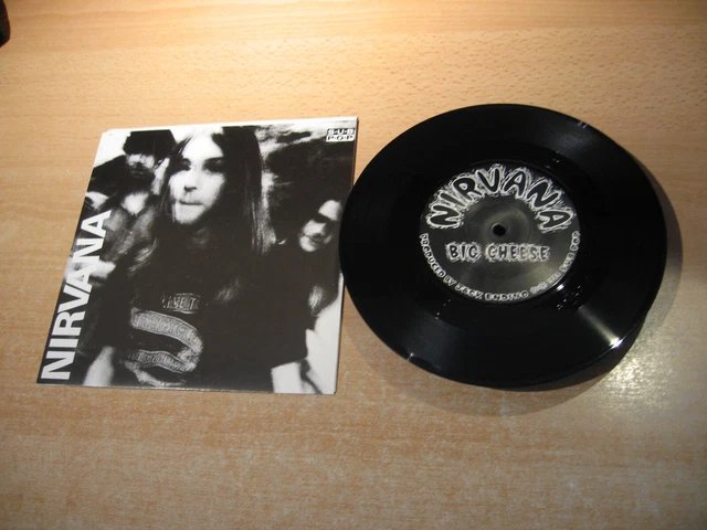 NIRVANA-LOVE BUZZ/BIG CHEESE-7” Sub Pop-Re-issue US-EX++ EUR 160