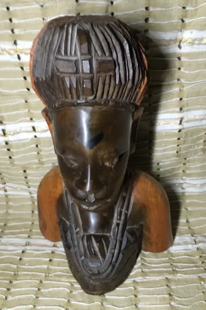 African Sculpture - Woman head/bust/ shoulders