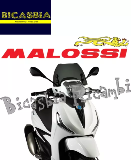 15923 - Cupolino Malossi Fume Scuro Piaggio Beverly Hpe 300 400 Dal 2021