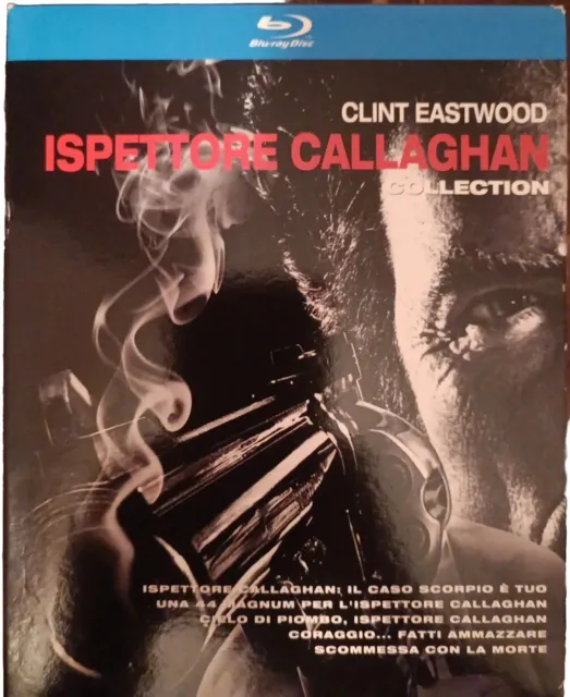 Bluray DVD - ISPETTORE CALLAGHAN - Clint Eastwood * Cofanetto Collection 5 Disc
