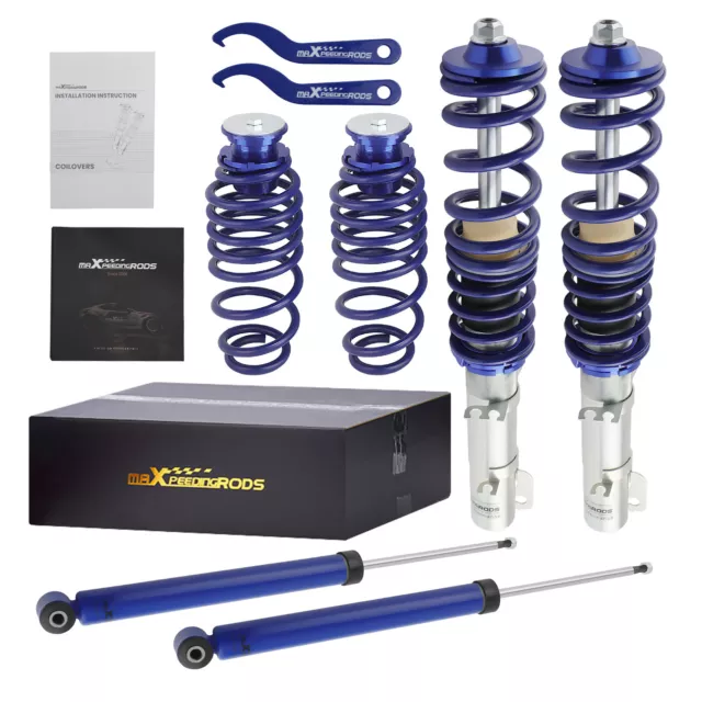 Coilover Suspension Kit for VW Golf MK4 1J 2WD Hatchbck GTI VR6 TDI SDI 1998-07