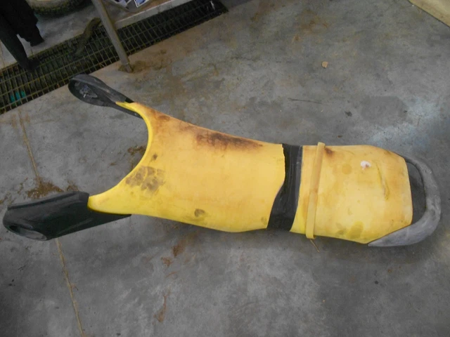 1997 97 Seadoo Sea Doo XP 587 580 PWC Waverunner Yellow Cover Seating Seat