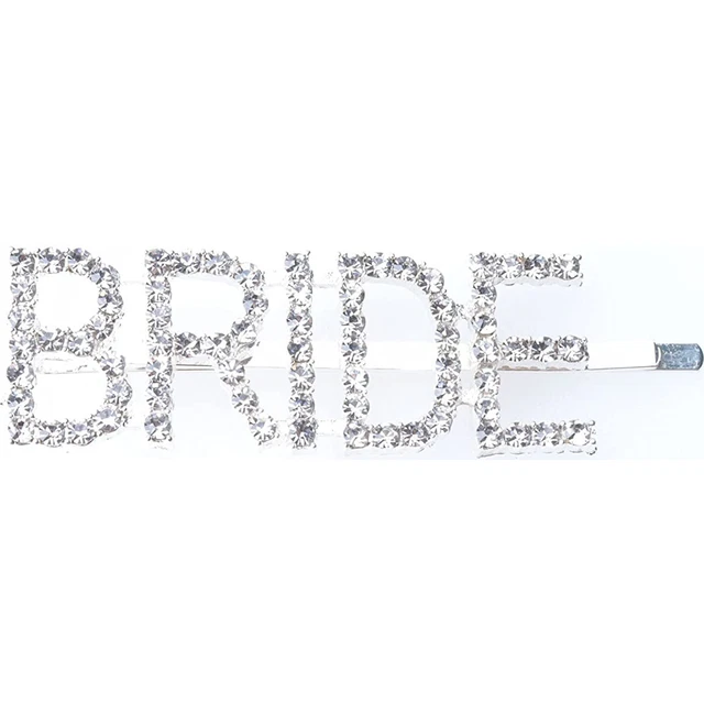 Bride Hair Clip Pin Bridal Accessories Hens Night Party Wedding Shower Gift