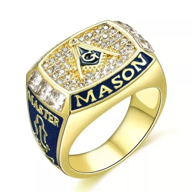 Masonic Ring Freemason  MASTER MASON RING Masonic Master Mason Ring