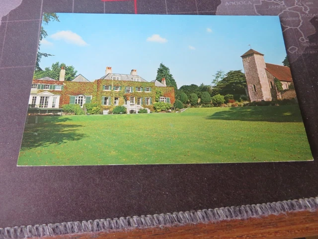 Postcard.  Preston Manor, Brighton, Sussex. 1980/90s