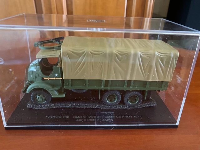 Modèle Réduit Camion De Pompiers Ward La France 6x6 - PERFEX 1:43 - Série Limitée