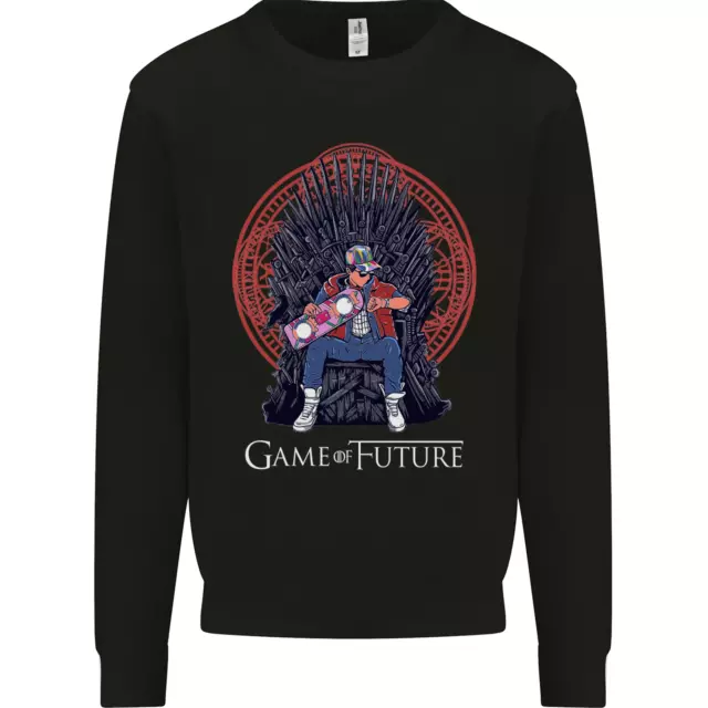 Felpa maglione da uomo parodia film divertente Game of Future