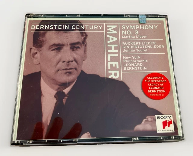 SYMPHONY 3 / Four Ruckert Songs by Mahler / Bernstein / Nyp (CD