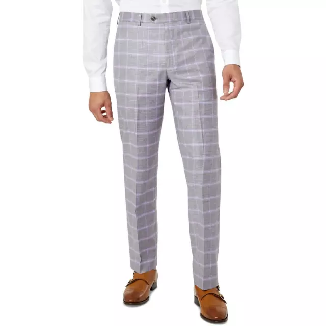 Sean John Mens Classic Fit Pattern Office Suit Pants BHFO 0005