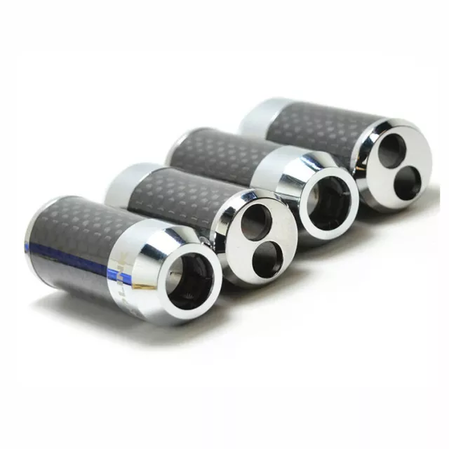 1Pc Carbon Fiber Pants Boot Y Splitter 1 To 2 Speaker Audio Cable Wire Pant