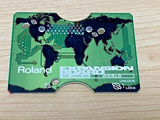 Roland SR-JV80-05 World Expansion Board JV1080 JV2080 XV5080