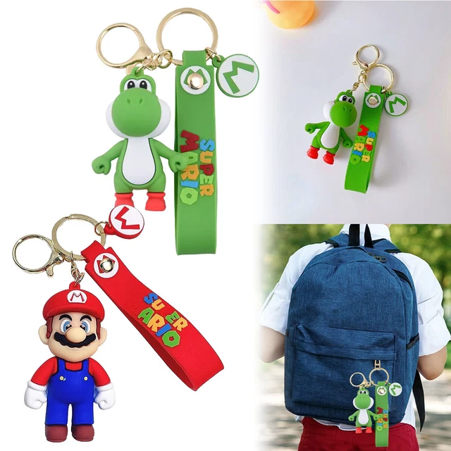Super Brothers Keychain Keyring Princess Peach Pendant Bag Gift For Daily Use