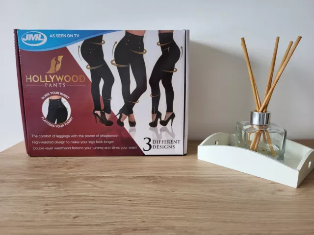 3 X JML HOLLYWOOD PANTS SLIMMING, WAIST SHAPING Leggings £12.49