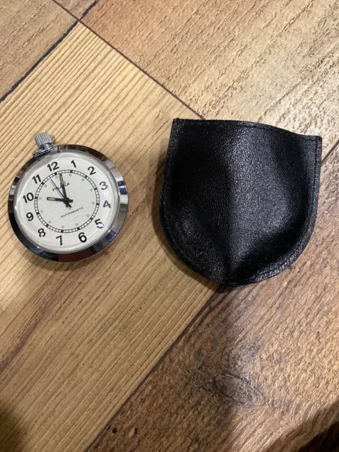 Ruhla Taschenuhr Ddr Alt Silber Funktionsfähig