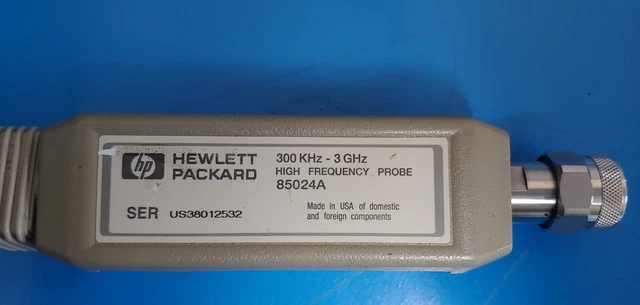 HP_85024A : 300KHz - 3GHz High Frequency Active Probe (2532) - AS IS SELLING