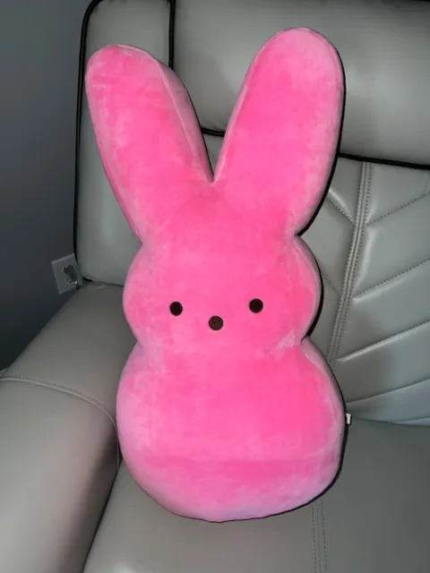 Peeps 24" Pink Bunny Large Giant Plush Stuffed Animal Rabbit Easter