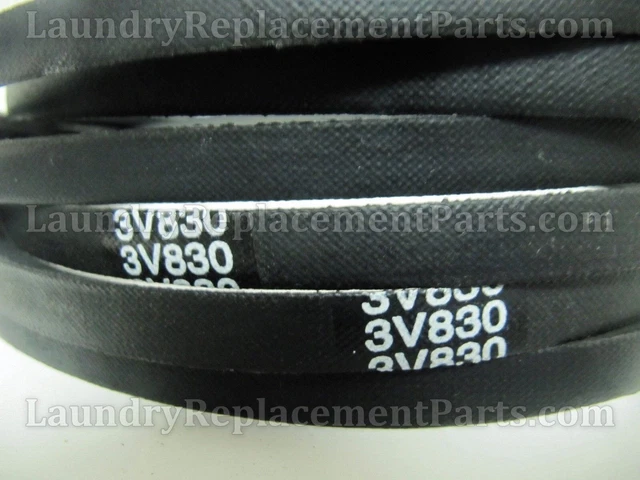 SET OF 2  3V830 BELTS for WASCOMAT W185 MACHINE part #770154