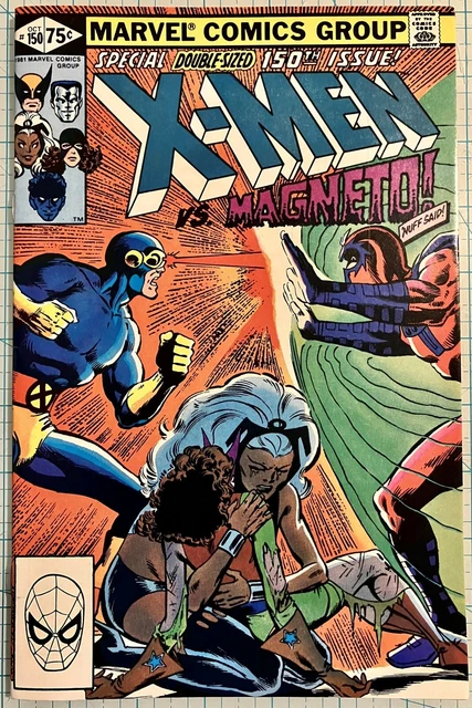 Uncanny X-Men #150 NM Origin of Magneto 1981 Double-Size Issue Marvel Comics
