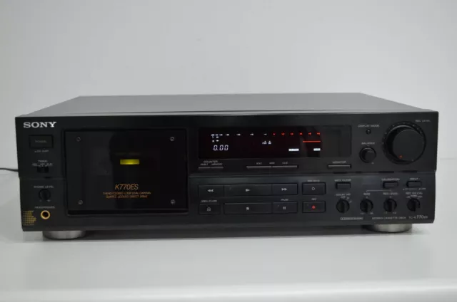 SONY Kassettenspieler / Stereo Cassette Deck - TC-K770ES / K770ES 3