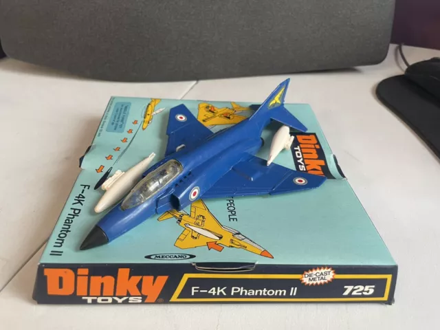 Dinky Toys #725 F-4K Phantom II - Blister Pod