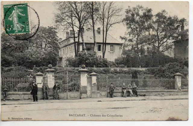 BACCARAT - Meurthe et Moselle - CPA 54 - Chateau des cristalleries -