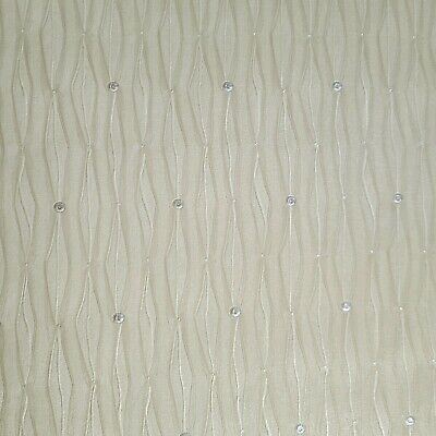 Beige cream silver wallcoverings diamond lines faux fabric textured Wallpaper 3D