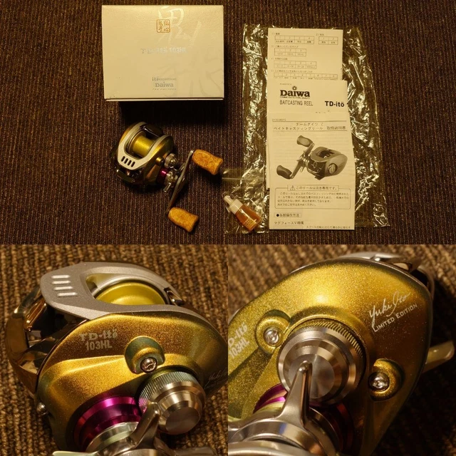 DAIWA MEGABASS LIMITED TD-IT103HL Left ZPI MagneShimano Spool 6.3
