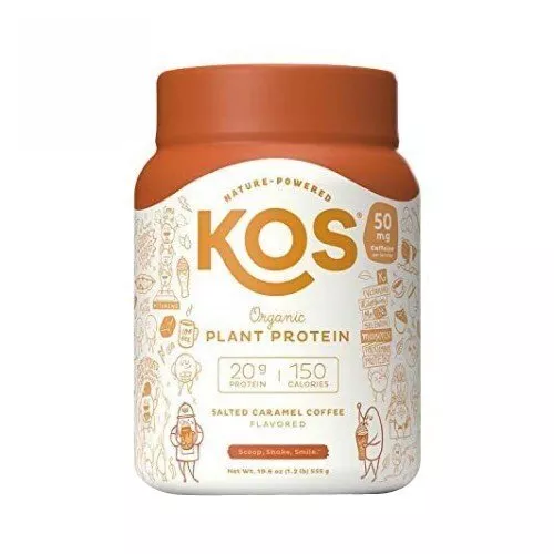 Café caramelo proteína vegetal Orgainc 19,6 oz de Kos