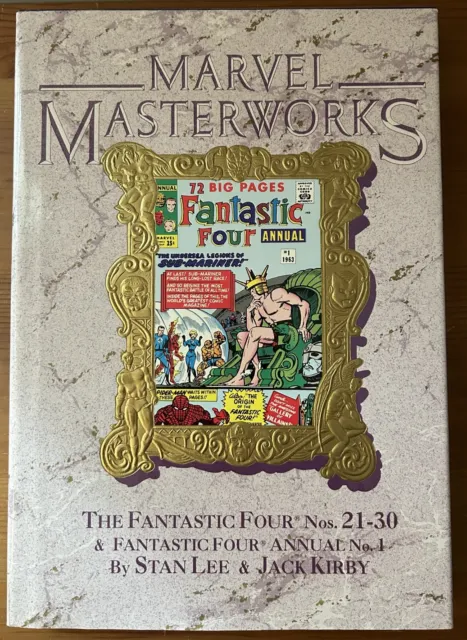 Marvel Masterworks Vol. 13 The Fantastic Four! HC Lmtd' Ed DM Variant!