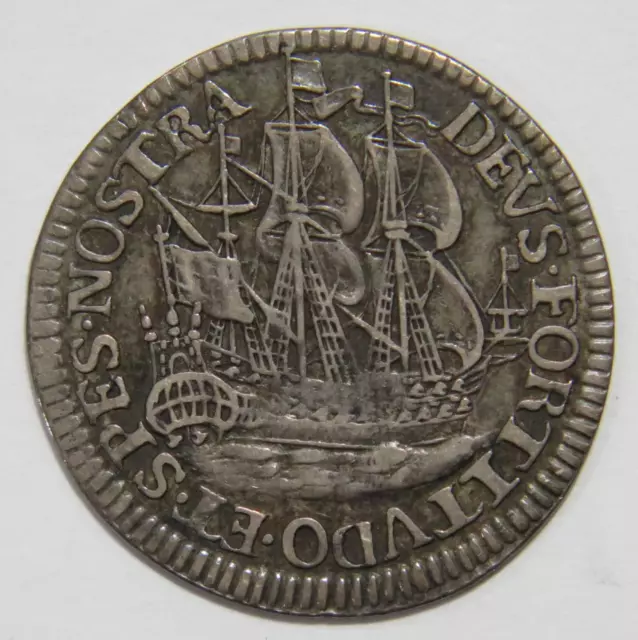 Netherlands 1678 6 Stuivers 1 Shilling West Friesland Silver World Coin 🌈⭐🌈